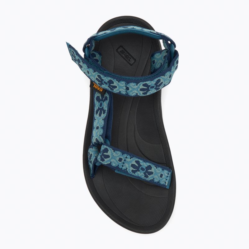 Teva Winsted sandali donna archivio corona floreale blu/ blu vestito 5