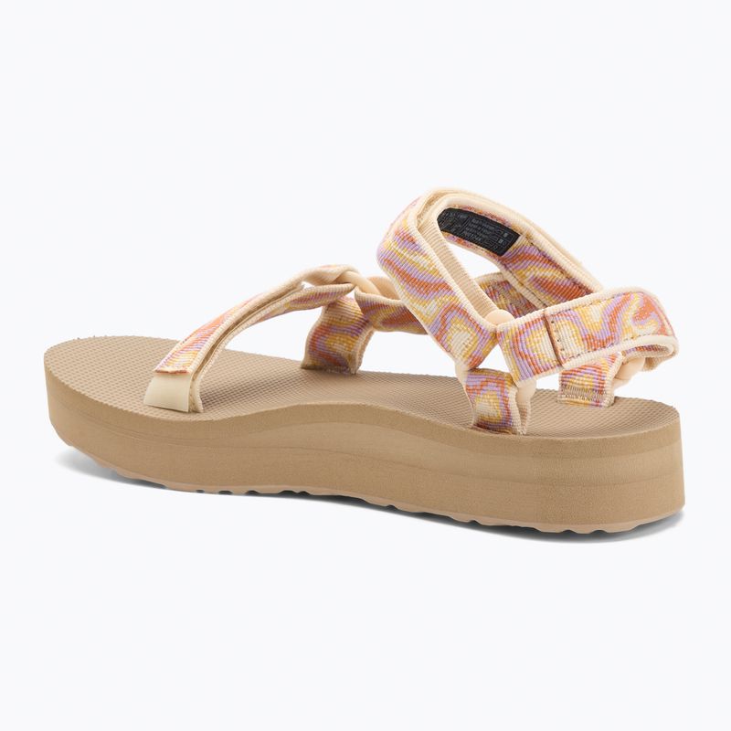 Teva Midform Universal sandali da donna neon fade cocco 3
