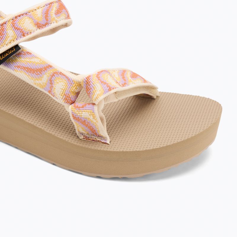 Teva Midform Universal sandali da donna neon fade cocco 7