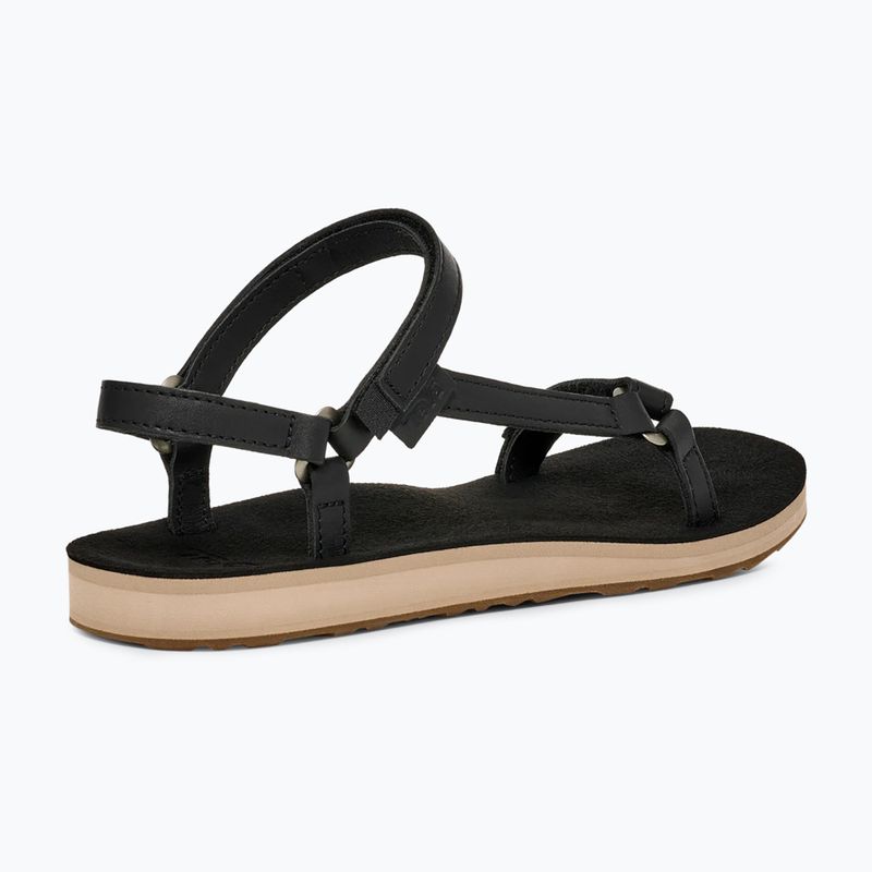 Sandali da donna Teva Original Universal Slim Leather black/tan 2