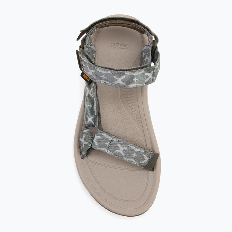 Teva Hurricane XLT2 Sunscape sandali da uomo senza acqua oliva scura 5