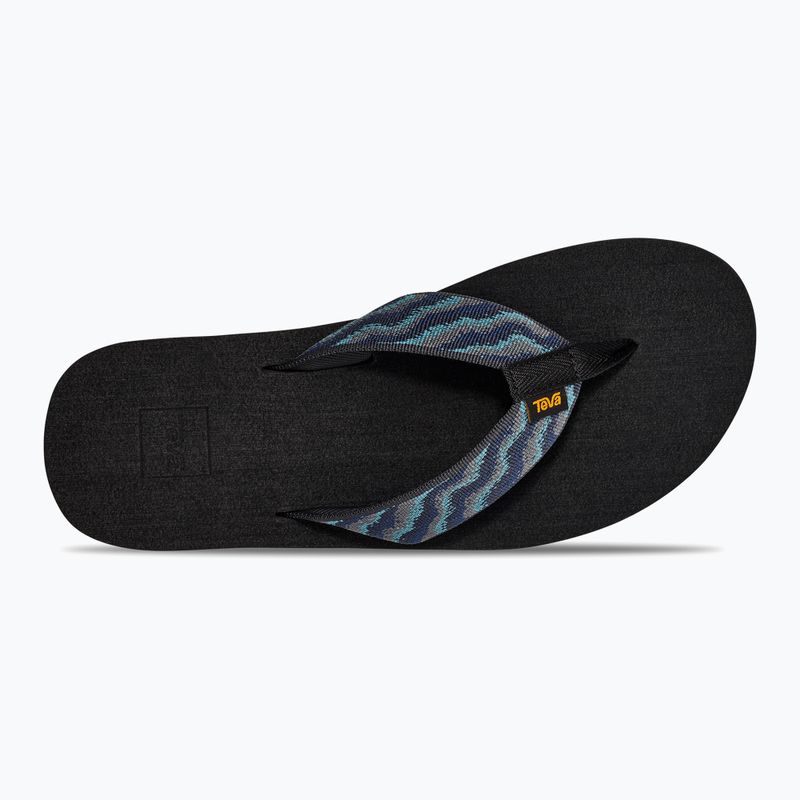 Teva Mush II infradito da uomo neon wave/navy 5