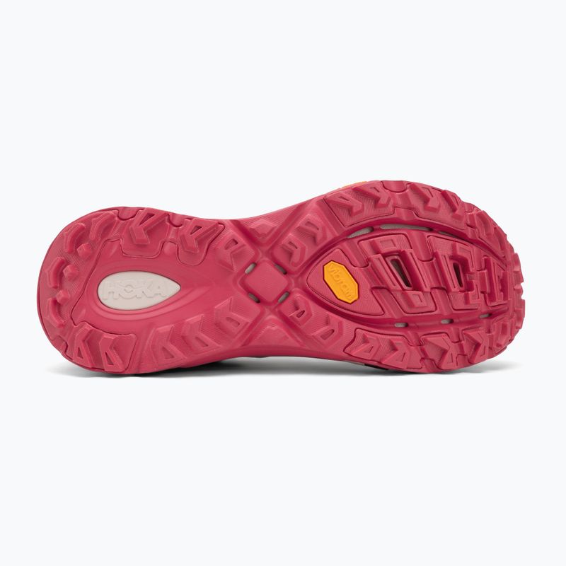 Scarpe HOKA Mafate Speed 2 galactic grey/ruby red 4