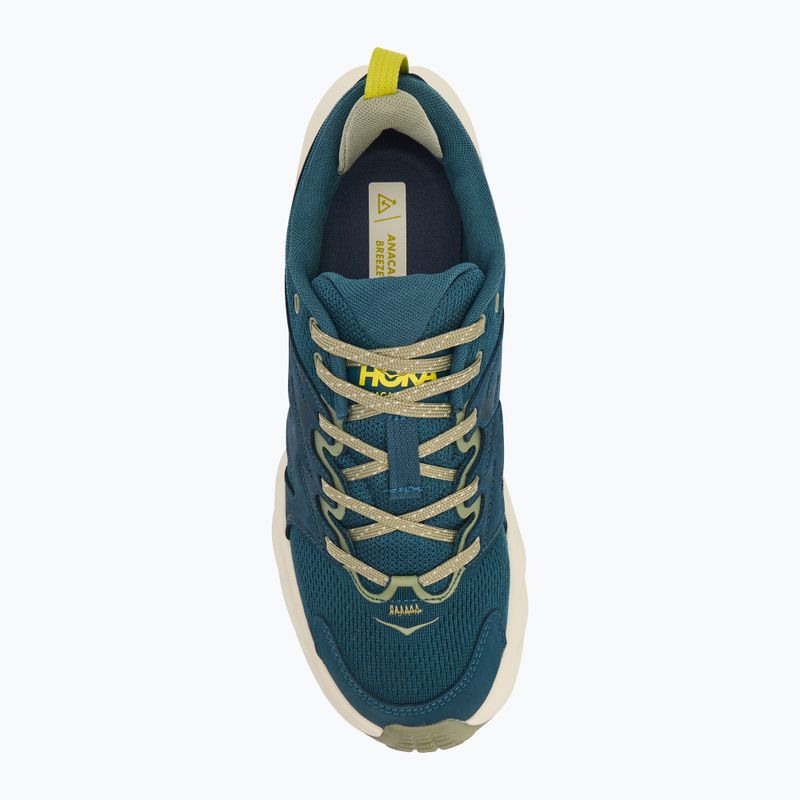 HOKA scarpe da trekking da uomo Anacapa Breeze Low blu twilight/latte di avena 5