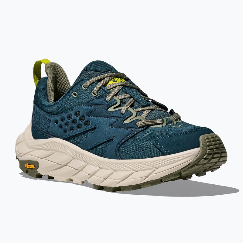 HOKA scarpe da trekking da uomo Anacapa Breeze Low blu twilight/latte di avena