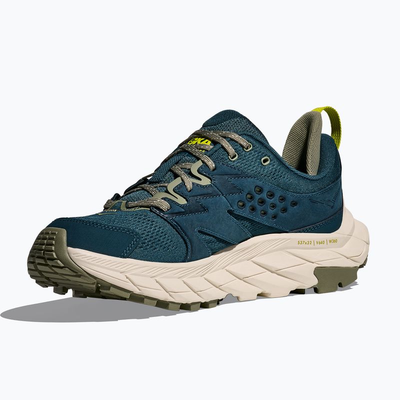 HOKA scarpe da trekking da uomo Anacapa Breeze Low blu twilight/latte di avena 4