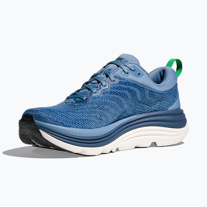 Scarpe da corsa HOKA da uomo Gaviota 5 downpour/thunder cloud 4