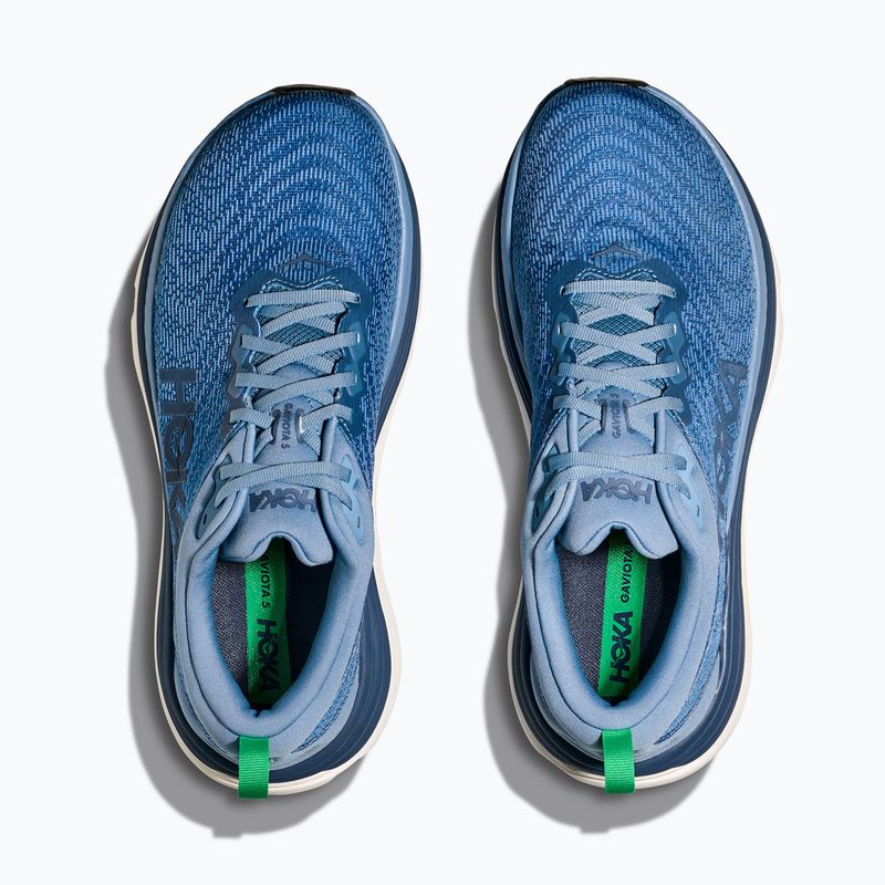 Scarpe da corsa HOKA da uomo Gaviota 5 downpour/thunder cloud 8
