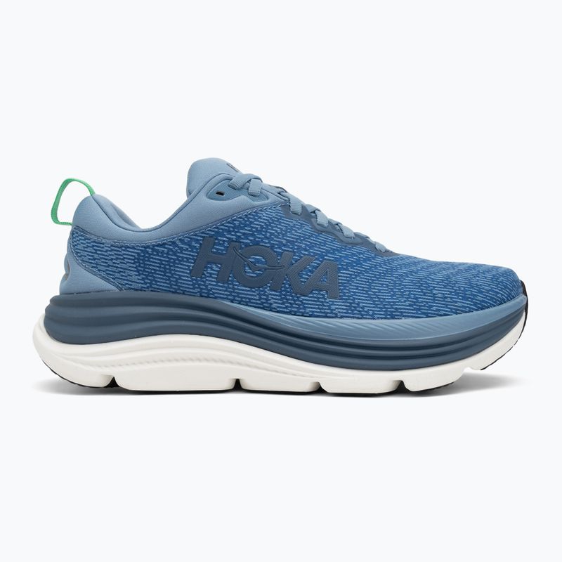 Scarpe da corsa HOKA da uomo Gaviota 5 downpour/thunder cloud 2