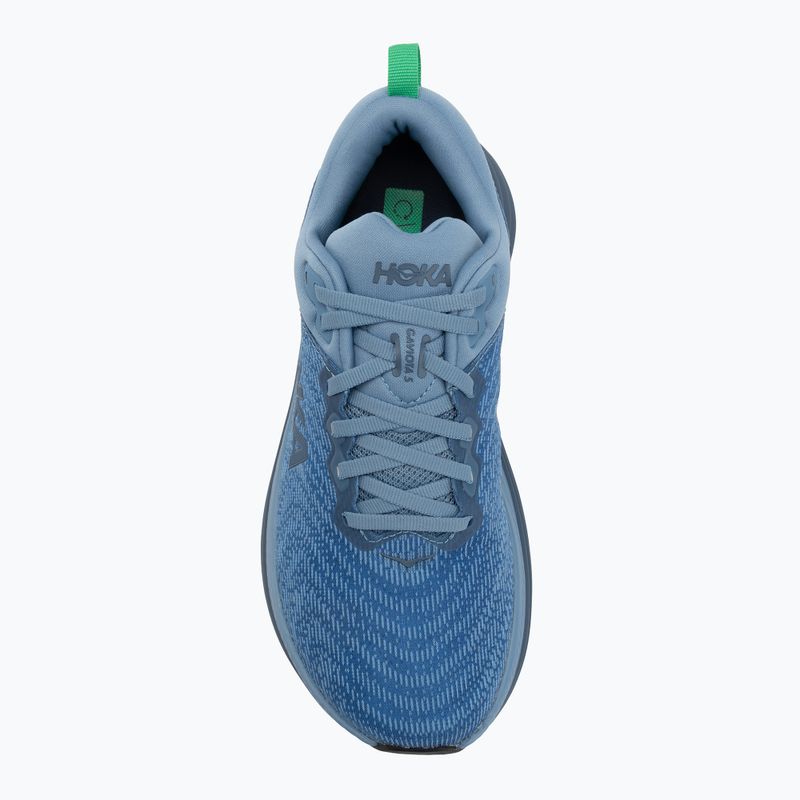 Scarpe da corsa HOKA da uomo Gaviota 5 downpour/thunder cloud 5