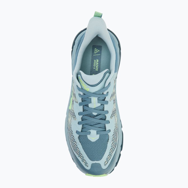 Scarpe da corsa HOKA Mafate Speed 4 da uomo, nebbia di montagna/druzzy 5