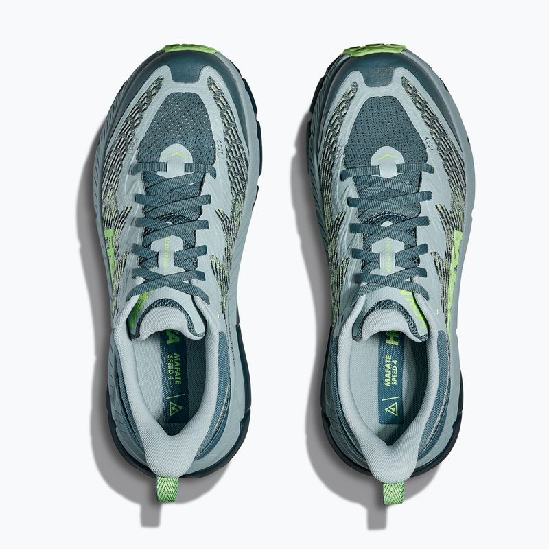 Scarpe da corsa HOKA Mafate Speed 4 da uomo, nebbia di montagna/druzzy 15