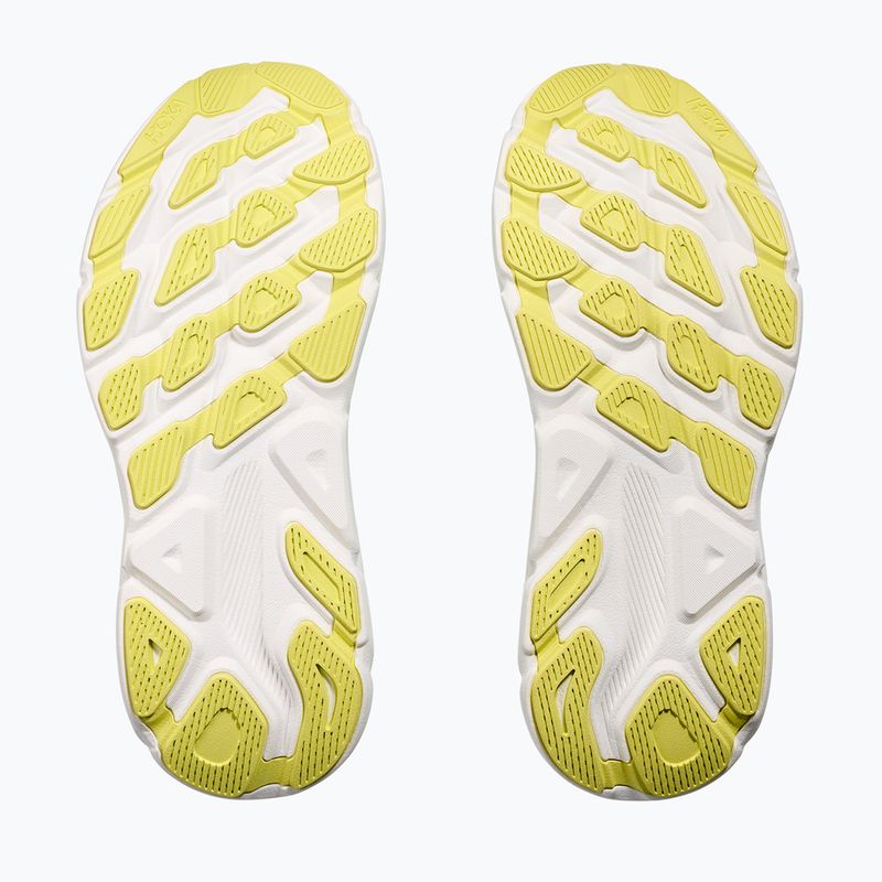 HOKA Clifton 9 scarpe da corsa per bambini in fluorite e neve fondente 7