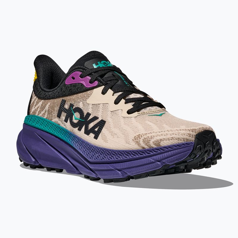 HOKA Challenger ATR 7 scarpe da corsa da uomo in farina d'avena/mountain iris