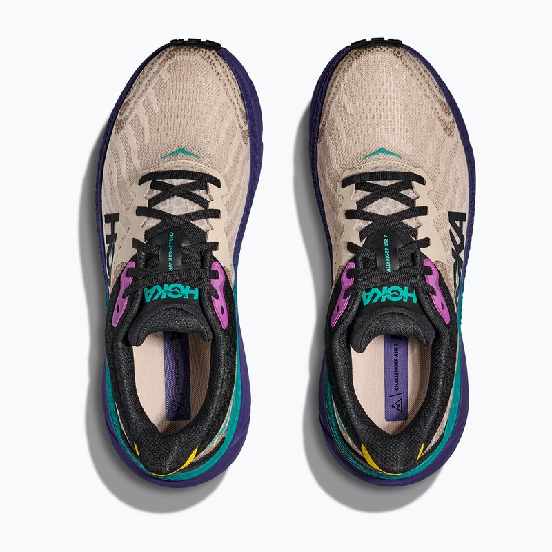 HOKA Challenger ATR 7 scarpe da corsa da uomo in farina d'avena/mountain iris 8