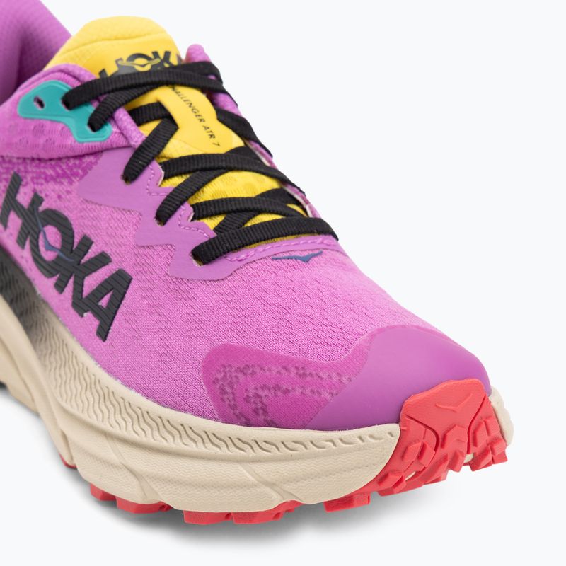 Scarpe da corsa da donna HOKA Challenger 7 GTX superbloom/ farina d'avena 7