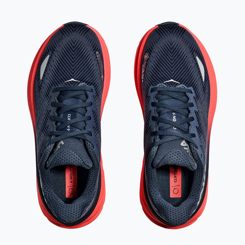 Scarpe da corsa da donna HOKA 9 GTX varsity navy/nautico crepuscolo 8