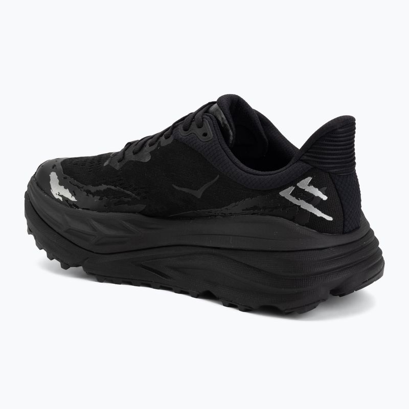 Scarpe da corsa uomo HOKA Stinson 7 black/black 3