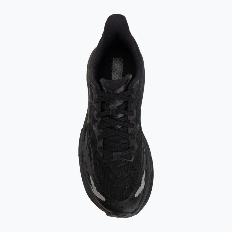 Scarpe da corsa uomo HOKA Stinson 7 black/black 5