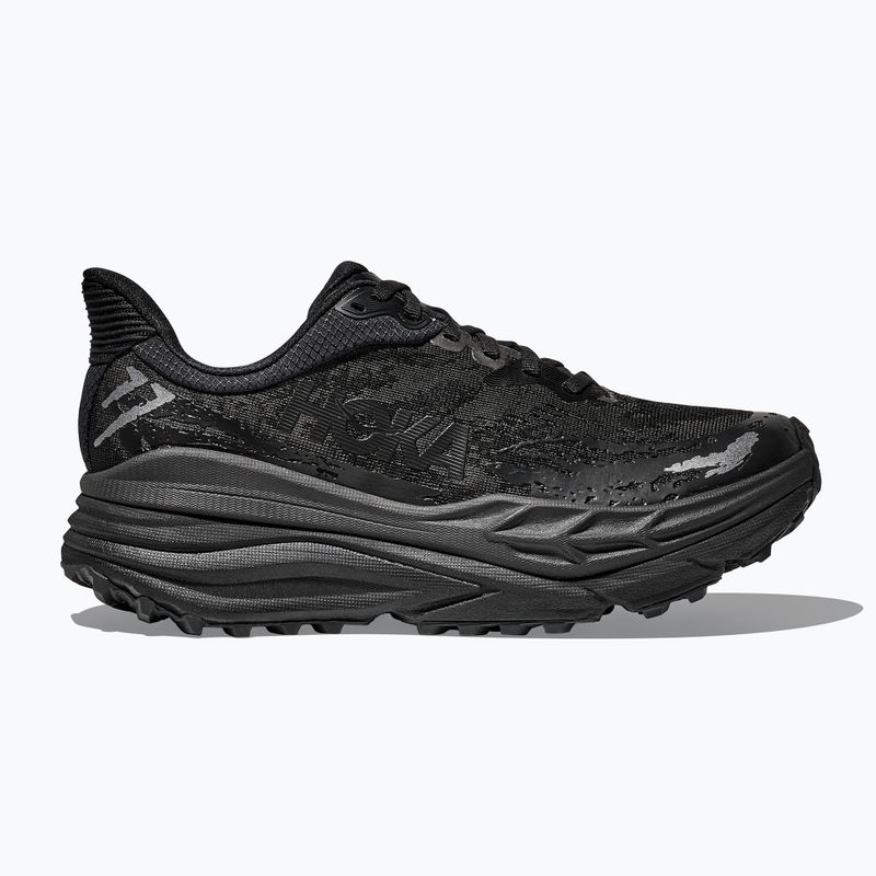 Scarpe da corsa uomo HOKA Stinson 7 black/black 3