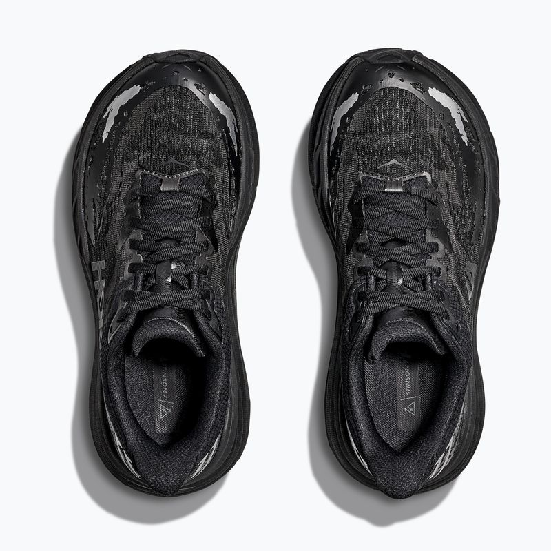 Scarpe da corsa uomo HOKA Stinson 7 black/black 8