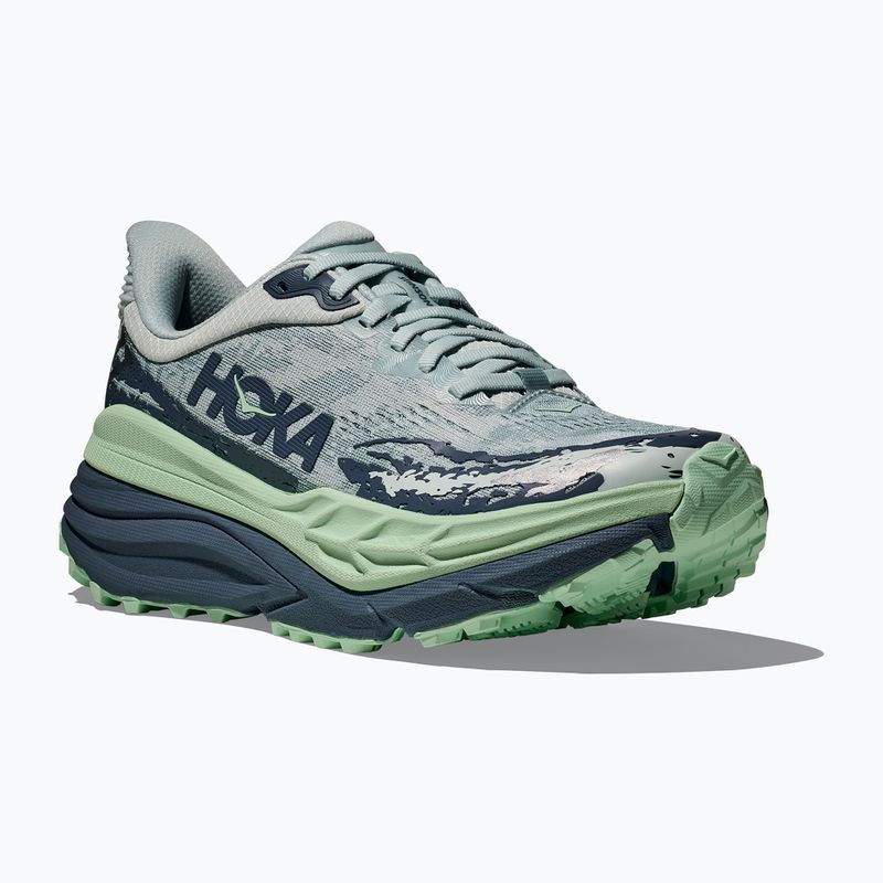 Scarpe da corsa da donna HOKA Stinson 7 droplet/thunder cloud