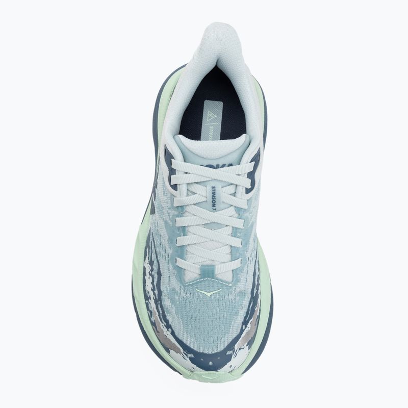 Scarpe da corsa da donna HOKA Stinson 7 droplet/thunder cloud 5
