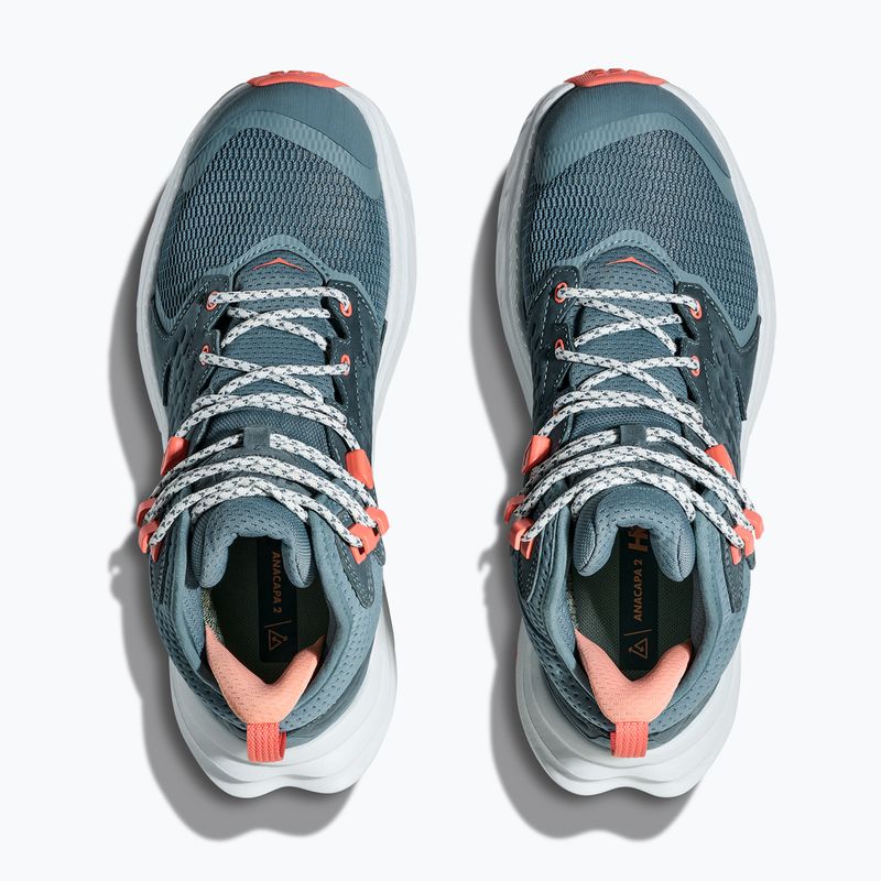 Scarponi da trekking da donna HOKA Anacapa 2 Mid GTX nebbia di montagna/goccia 8