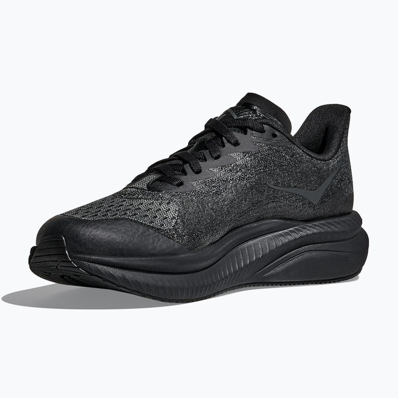 HOKA Mach 6 scarpe da corsa per bambini nero/nero 15