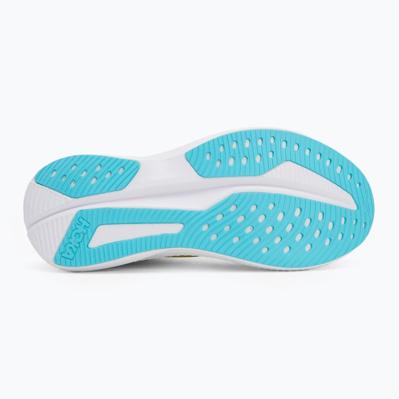 Scarpe da corsa da uomo HOKA Mach 6 blu yuzu/cielo 4