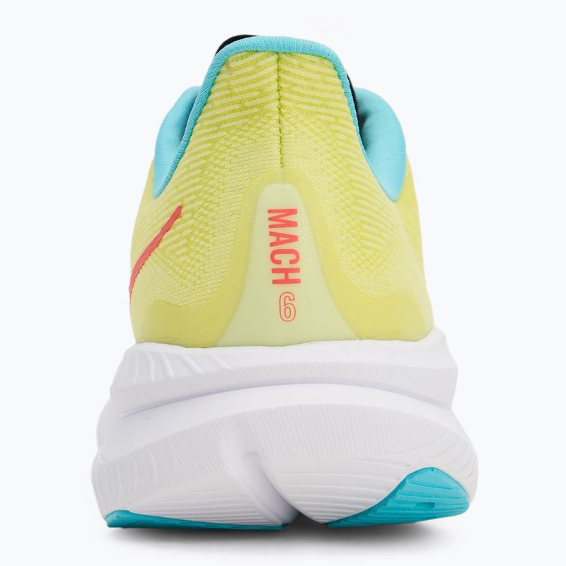 Scarpe da corsa da uomo HOKA Mach 6 blu yuzu/cielo 6
