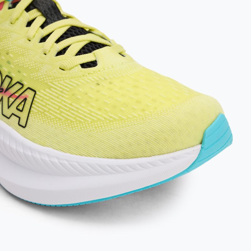 Scarpe da corsa da uomo HOKA Mach 6 blu yuzu/cielo 7