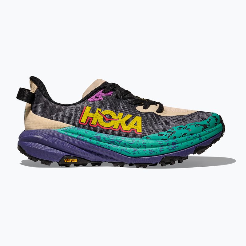 Scarpe da corsa da donna HOKA Speedgoat 6 farina d'avena/mountain iris 2