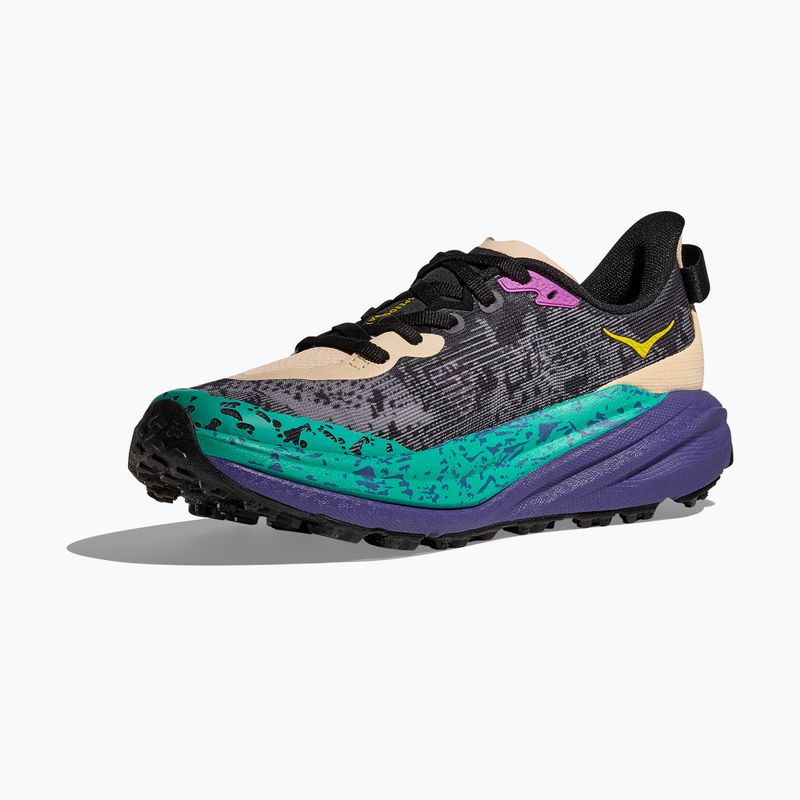 Scarpe da corsa da donna HOKA Speedgoat 6 farina d'avena/mountain iris 4