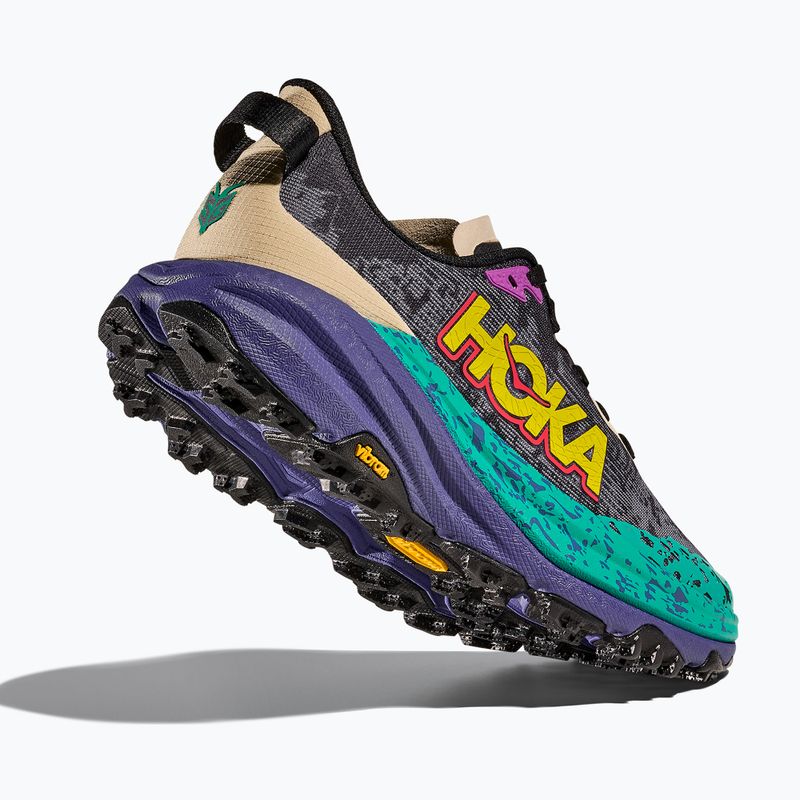 Scarpe da corsa da donna HOKA Speedgoat 6 farina d'avena/mountain iris 5