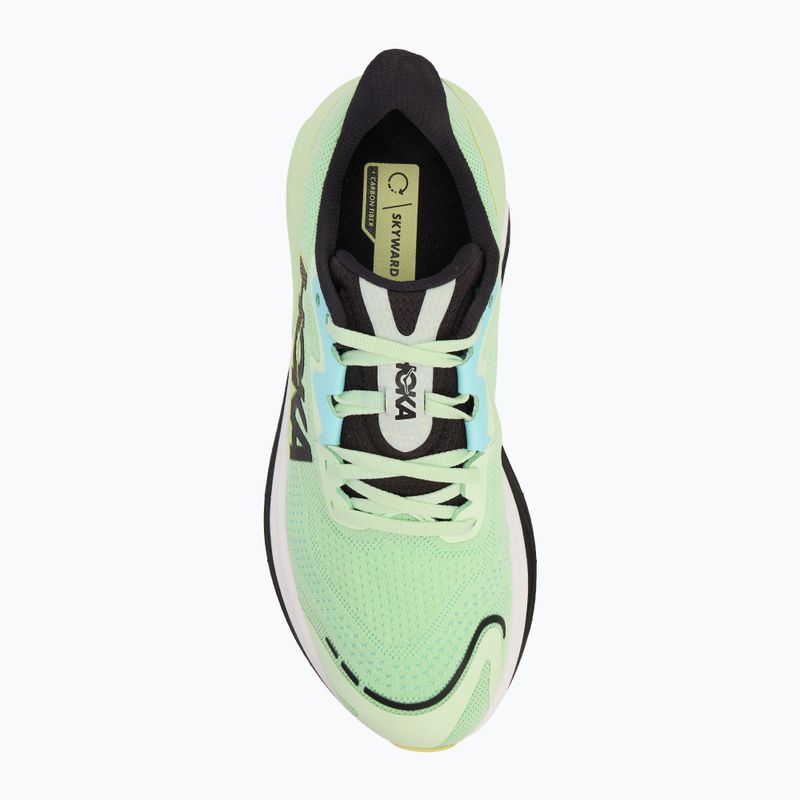 HOKA Skyward X luna moth/nero scarpe da corsa da uomo 5