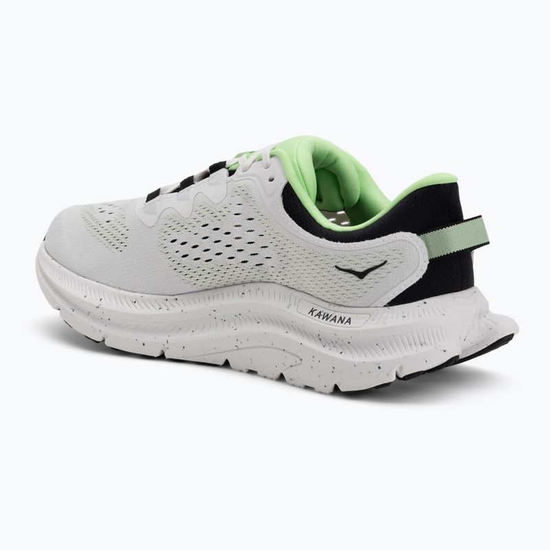 Scarpe da running uomo HOKA Kawana 2 white/tart apple 3
