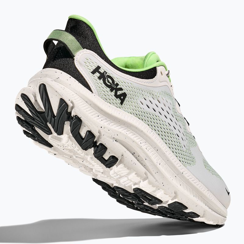 Scarpe da running uomo HOKA Kawana 2 white/tart apple 12