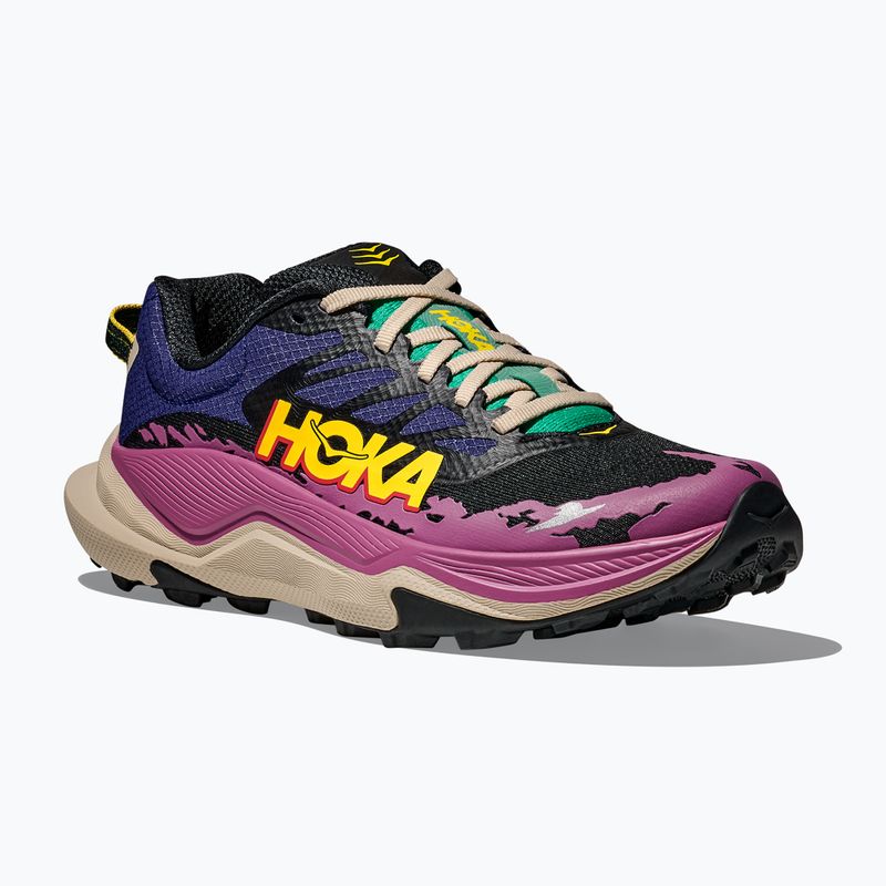 Scarpe da corsa da donna HOKA Torrent 4 mountain iris/ farina d'avena 8