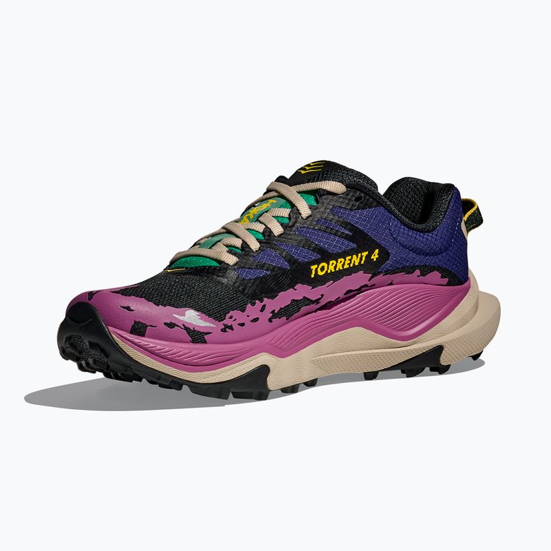 Scarpe da corsa da donna HOKA Torrent 4 mountain iris/ farina d'avena 11