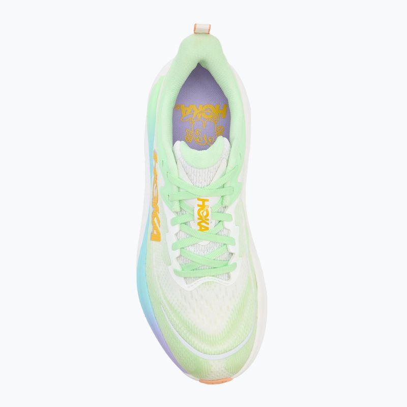 HOKA Skyflow luna moth/bianco scarpe da corsa da uomo 5