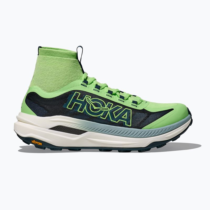 Scarpe da corsa HOKA Tecton X 3 da uomo, mela crostata/blu crepuscolo 2