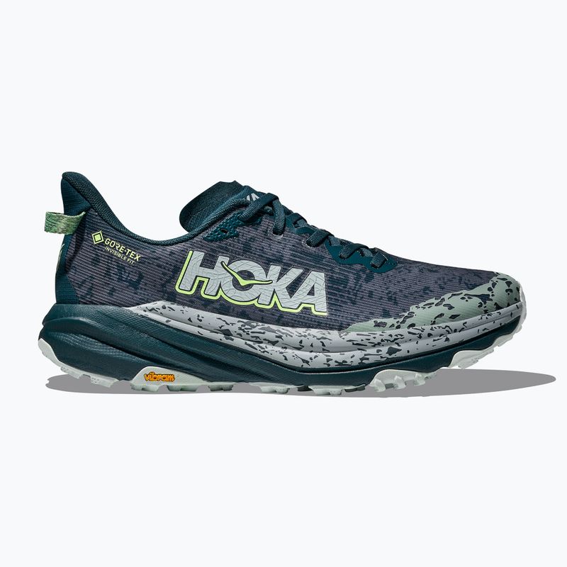 Scarpe da corsa da uomo HOKA Speedgoat 6 GTX blu twilight/druzy 2