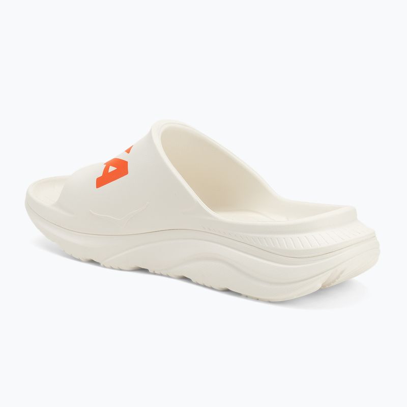 Infradito HOKA Ora Athletic Slide frost/lava 3