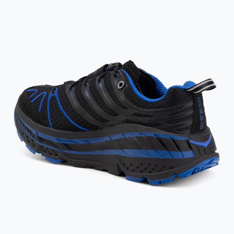 Scarpe HOKA Stinson Evo OG black/ultramarine 3