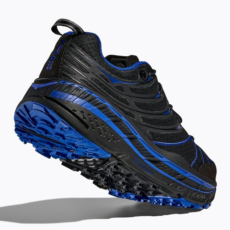 Scarpe HOKA Stinson Evo OG black/ultramarine 12