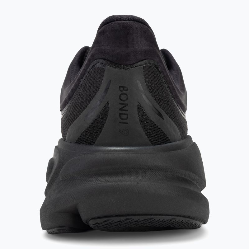 Scarpe da corsa da uomo HOKA Bondi 9 nero/nero 6