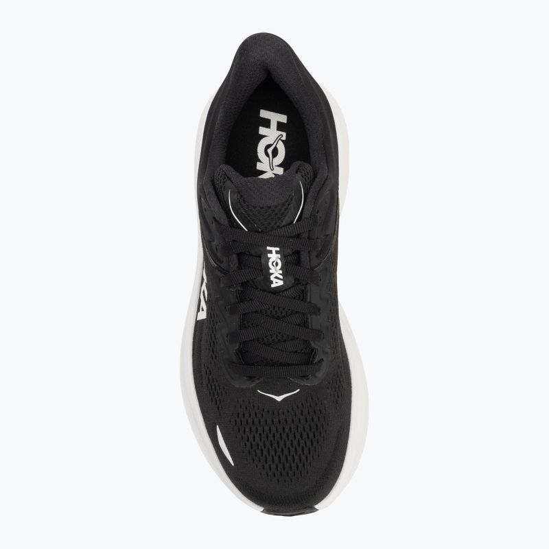 Scarpe da corsa da uomo HOKA Bondi 9 nero/bianco 5