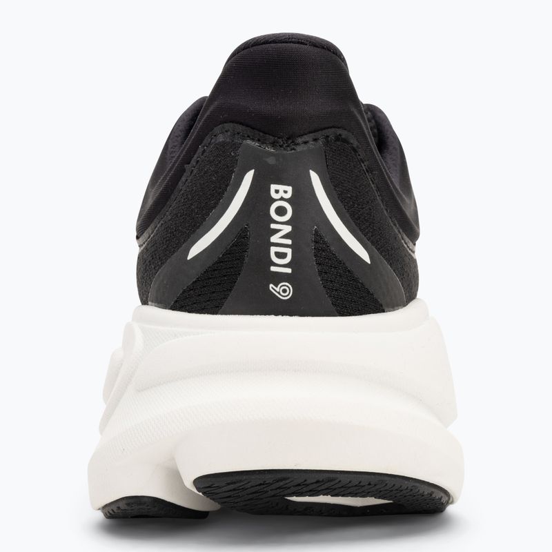 Scarpe da corsa da uomo HOKA Bondi 9 nero/bianco 6