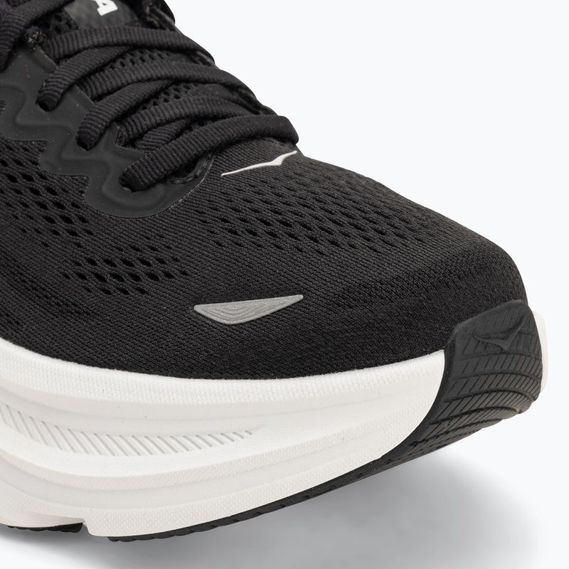 Scarpe da corsa da uomo HOKA Bondi 9 nero/bianco 7